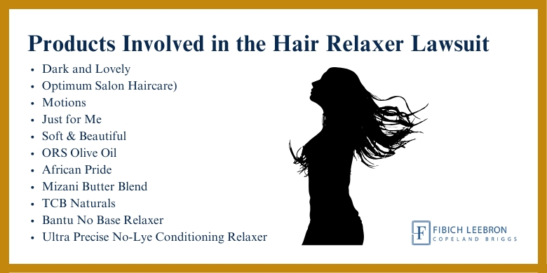 Products Involved in the Hair Relaxer Lawsuit