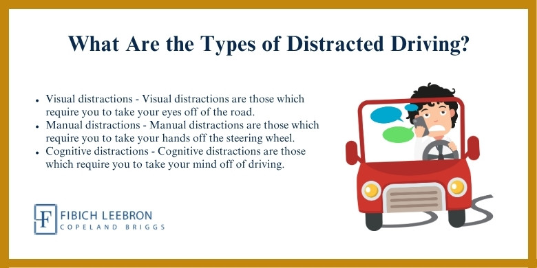 What Are the Types of Distracted Driving
