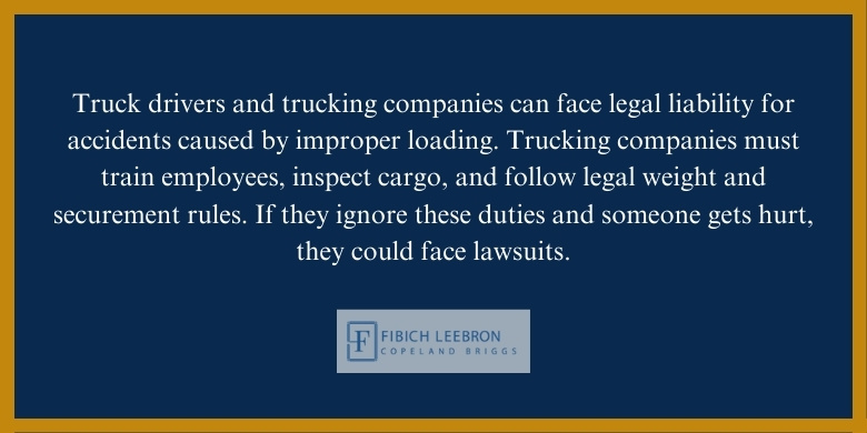 Legal Consequences of Truck Loading Violations in Texas
