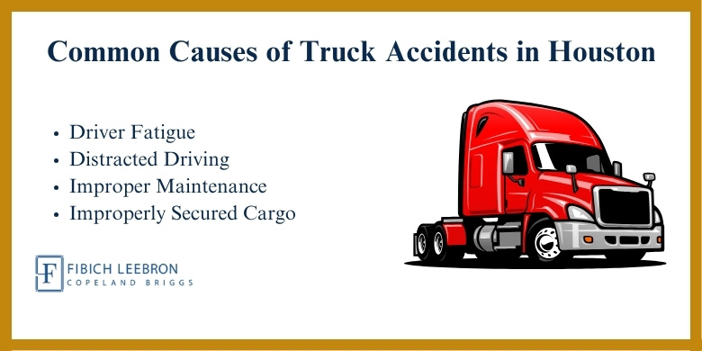 Common Causes of Truck Accidents in Houston