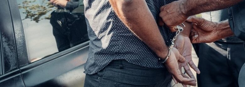 houston man with handcuffs