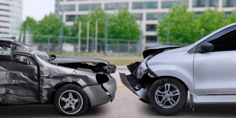 Car accident in Houston, Texas