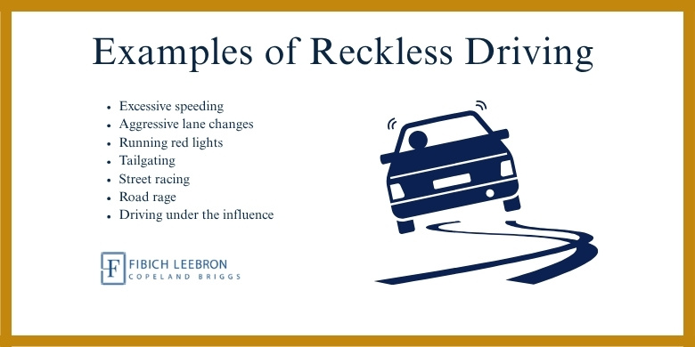 Examples of Reckless Driving in Houston, Texas