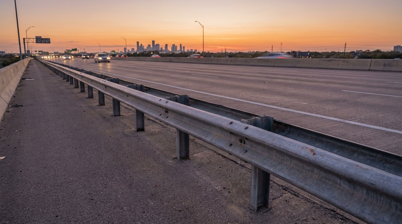 professional woman in business attire seated at office desk with documents